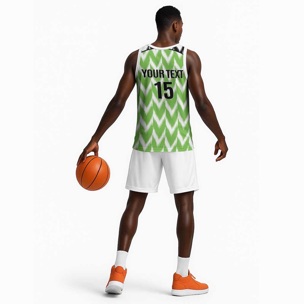 Custom Nigeria Football Basketball Jersey Go Champions Super Eagles