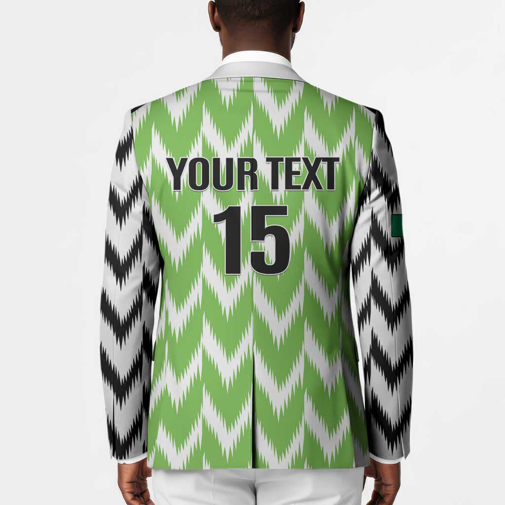 Custom Nigeria Football Blazer Go Champions Super Eagles