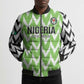 Custom Nigeria Football Bomber Puffer Jacket Go Champions Super Eagles