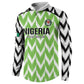 Custom Nigeria Football Button Sweatshirt Go Champions Super Eagles