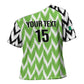 Custom Nigeria Football Cross Shoulder Shirt Go Champions Super Eagles
