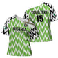Custom Nigeria Football Cross Shoulder Shirt Go Champions Super Eagles