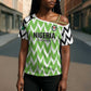 Custom Nigeria Football Cross Shoulder Shirt Go Champions Super Eagles