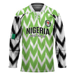 Custom Nigeria Football Hockey Jersey Go Champions Super Eagles
