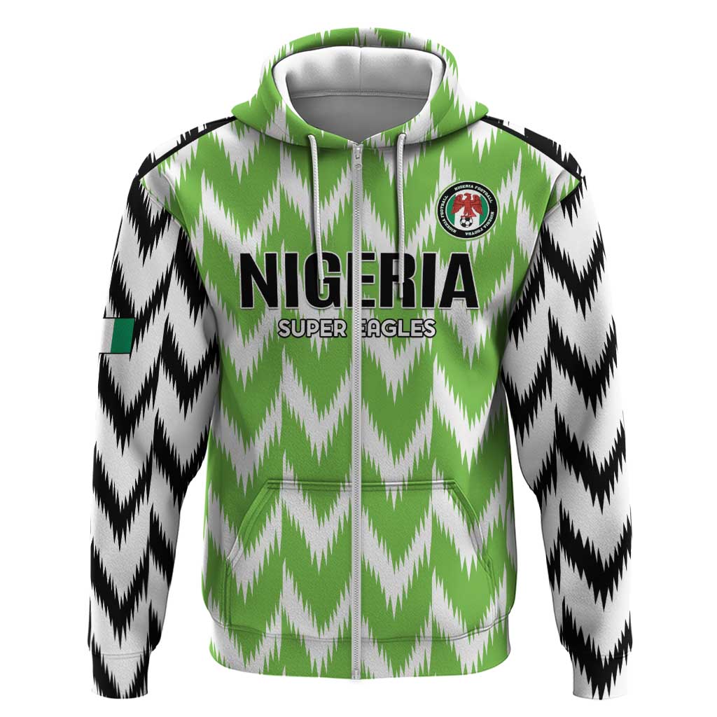 Custom Nigeria Football Hoodie Go Champions Super Eagles