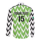 Custom Nigeria Football Long Sleeve Button Shirt Go Champions Super Eagles