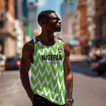 Custom Nigeria Football Men Tank Top Go Champions Super Eagles