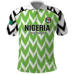 Custom Nigeria Football Polo Shirt Go Champions Super Eagles