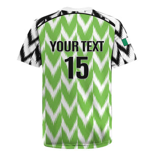 Custom Nigeria Football Rugby Jersey Go Champions Super Eagles