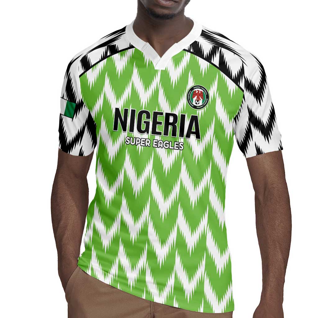 Custom Nigeria Football Rugby Jersey Go Champions Super Eagles