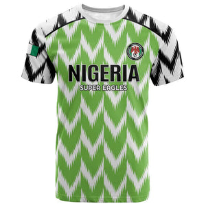 Custom Nigeria Football T shirt Go Champions Super Eagles