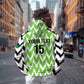 Custom Nigeria Football Zip Hoodie Go Champions Super Eagles