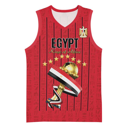 Custom Egypt Football Basketball Jersey Kings of Africa Champions