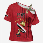 Custom Egypt Football Cross Shoulder Shirt Kings of Africa Champions