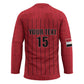 Custom Egypt Football Hockey Jersey Kings of Africa Champions