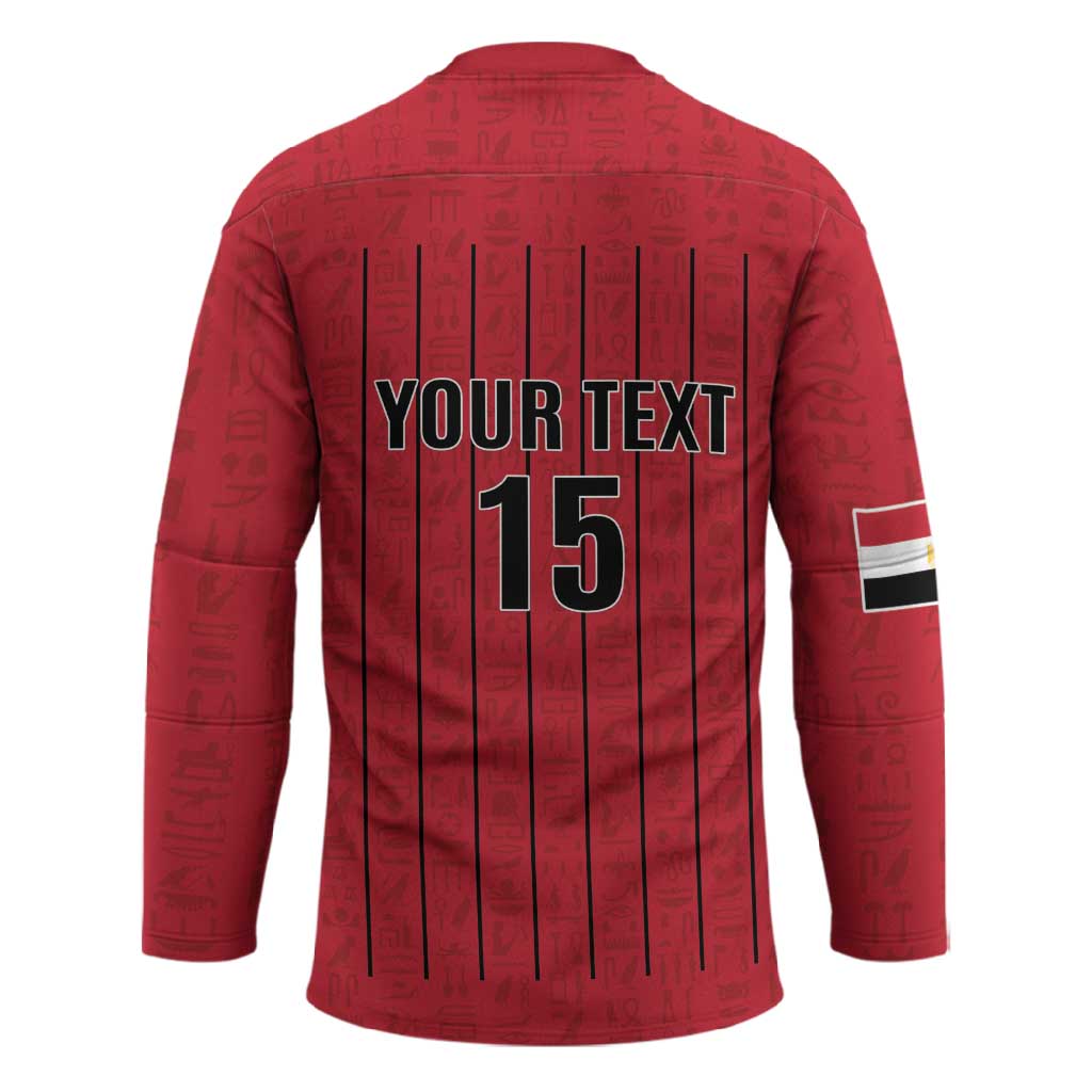 Custom Egypt Football Hockey Jersey Kings of Africa Champions
