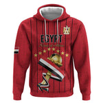 Custom Egypt Football Hoodie Kings of Africa Champions