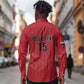 Custom Egypt Football Long Sleeve Button Shirt Kings of Africa Champions
