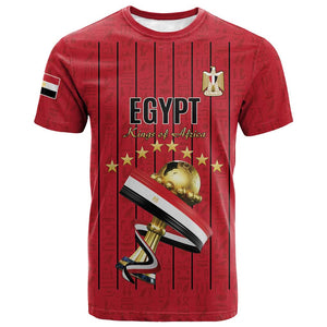 Custom Egypt Football T shirt Kings of Africa Champions