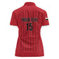 Custom Egypt Football Women Polo Shirt Kings of Africa Champions