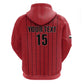 Custom Egypt Football Zip Hoodie Kings of Africa Champions