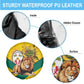 Happy Togo Independence Day Spare Tire Cover Lion With Coat Of Arms - Kente Pattern