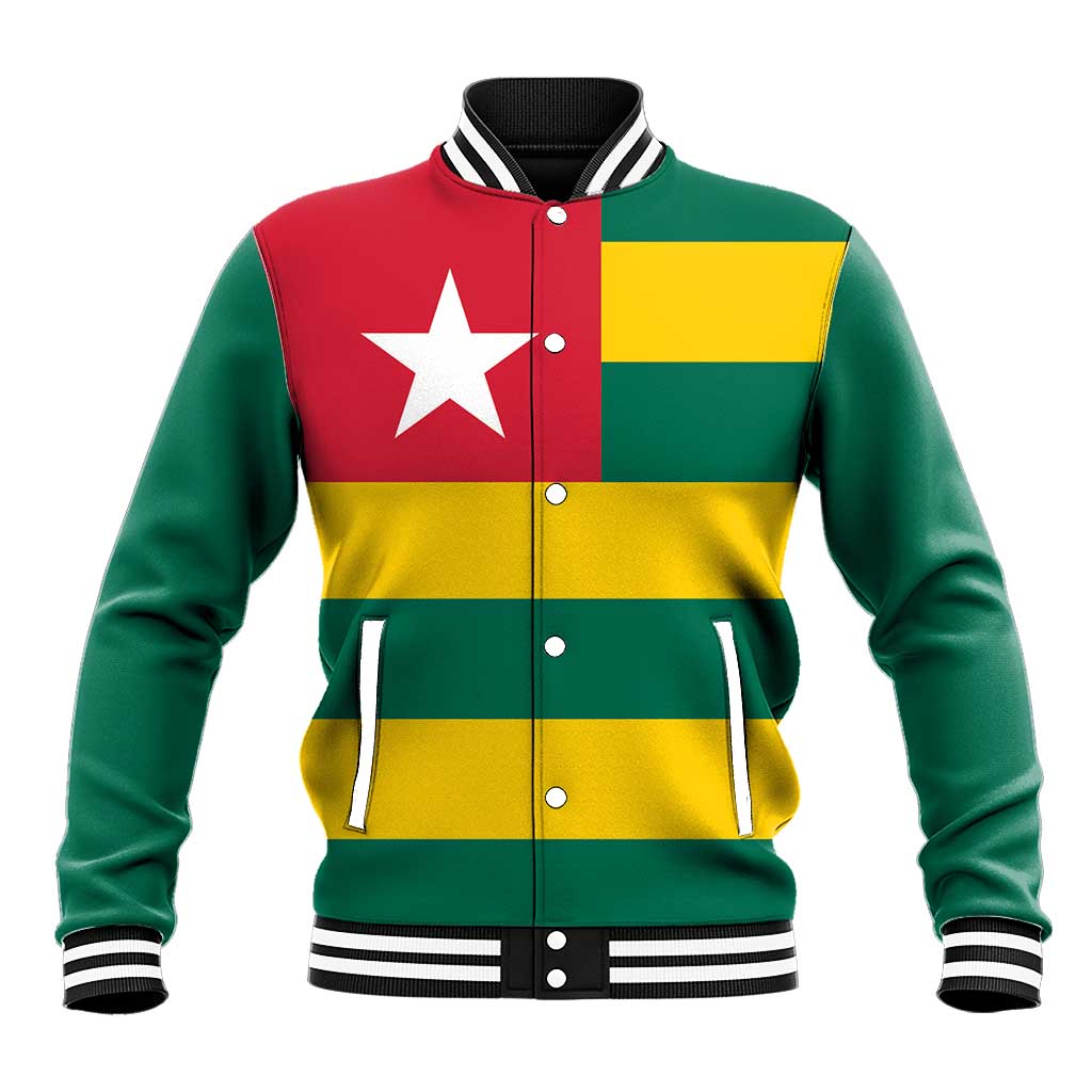 Togolese Independence Day Baseball Jacket Flag Style