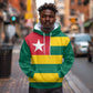 Togolese Independence Day Hoodie Flag Style