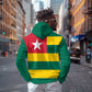 Togolese Independence Day Hoodie Flag Style