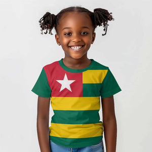 Togolese Independence Day Kid T shirt Flag Style