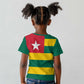 Togolese Independence Day Kid T shirt Flag Style