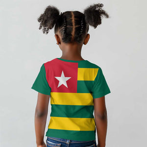 Togolese Independence Day Kid T shirt Flag Style
