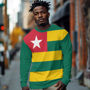 Togolese Independence Day Long Sleeve Shirt Flag Style