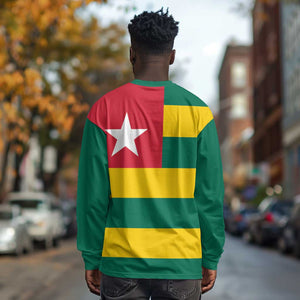 Togolese Independence Day Long Sleeve Shirt Flag Style