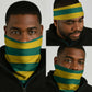 Togolese Independence Day Neck Gaiter Flag Style - African Pride
