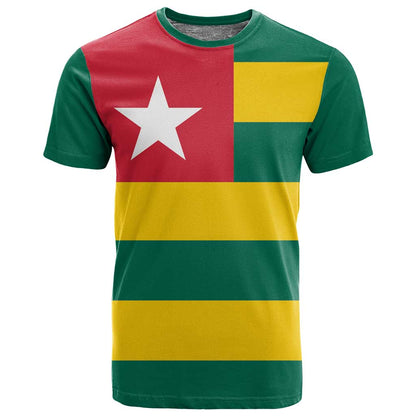 Togolese Independence Day T shirt Flag Style