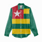 Togolese Independence Day Women Casual Shirt Flag Style