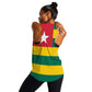 Togolese Independence Day Women Racerback Tank Flag Style