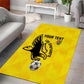 Custom Togo Football Area Rug Go Champions
