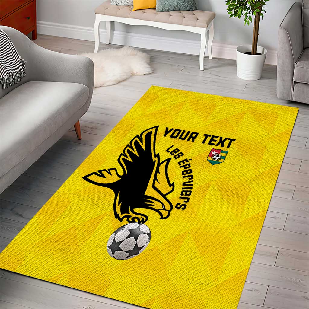 Custom Togo Football Area Rug Go Champions