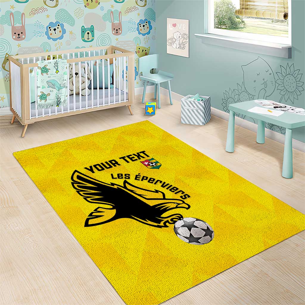 Custom Togo Football Area Rug Go Champions