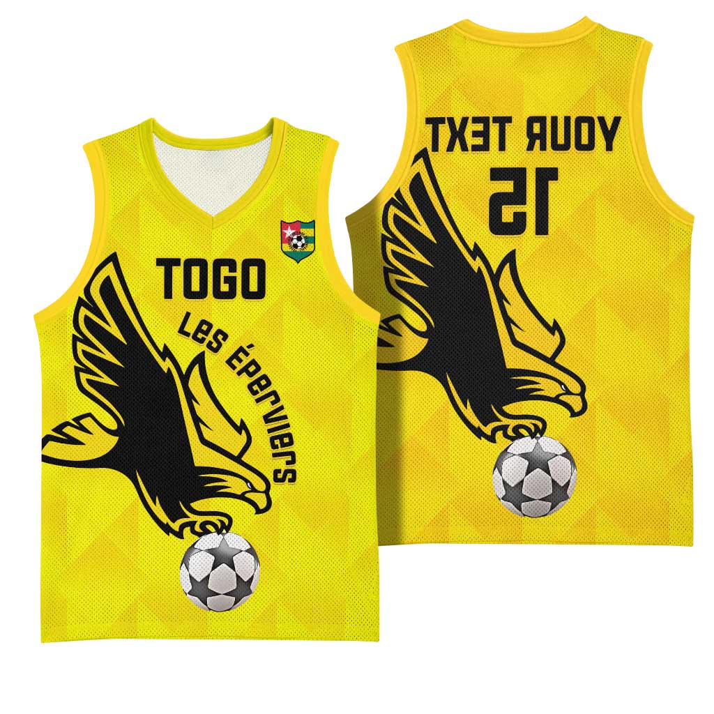 Custom Togo Football Basketball Jersey Go Champions - African Pride