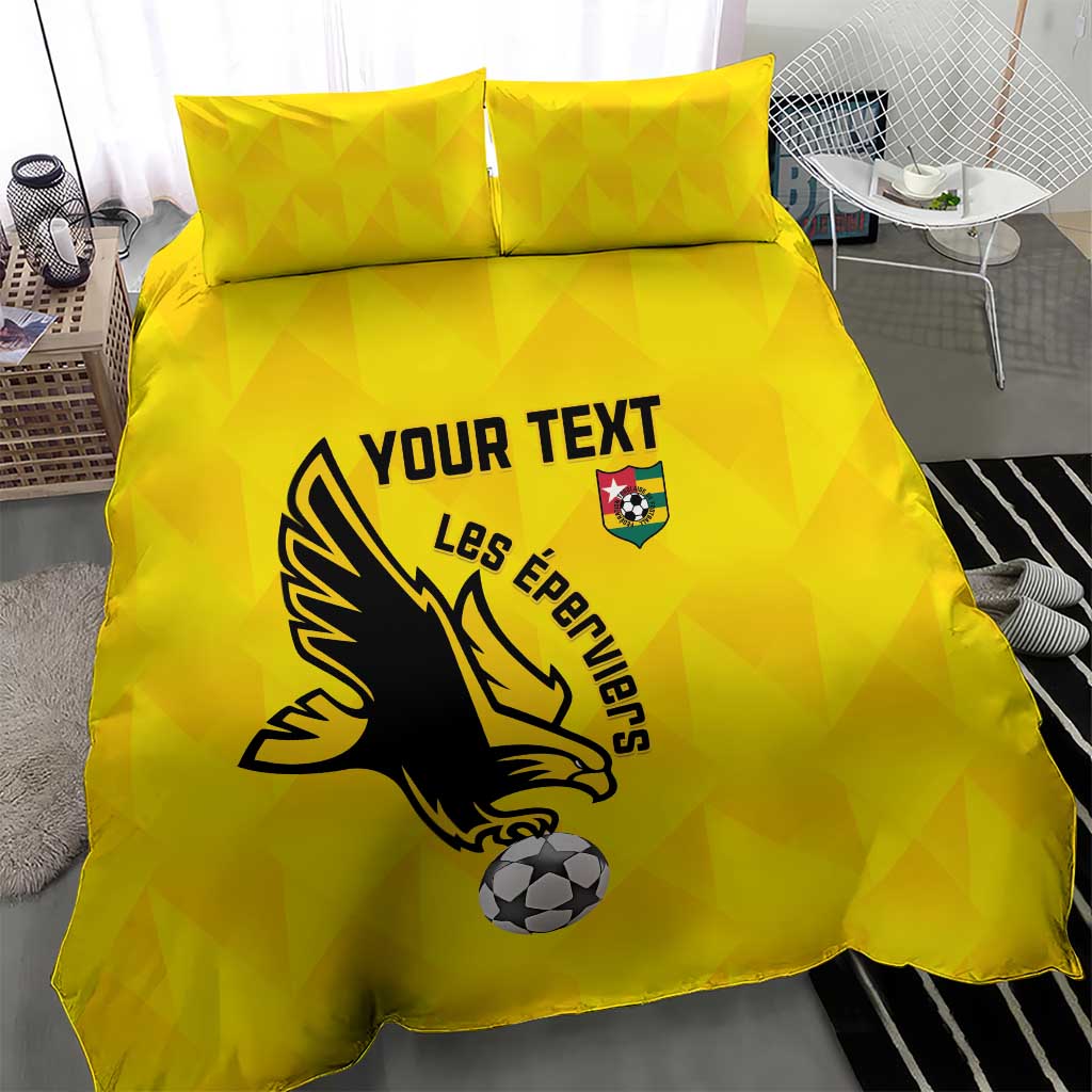 Custom Togo Football Bedding Set Go Champions