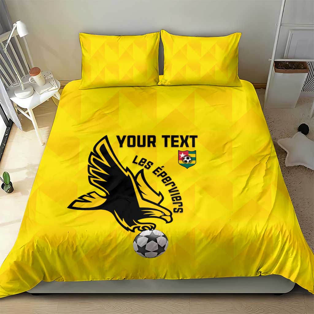 Custom Togo Football Bedding Set Go Champions