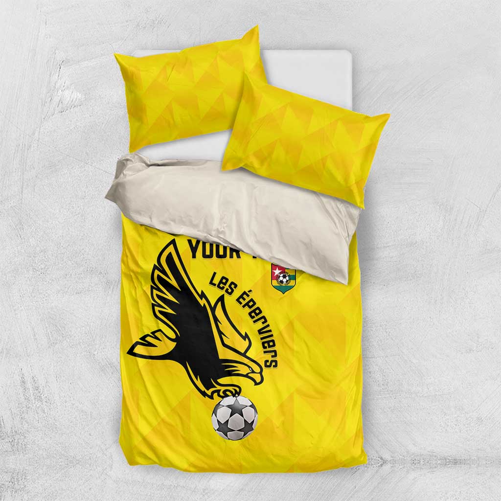 Custom Togo Football Bedding Set Go Champions