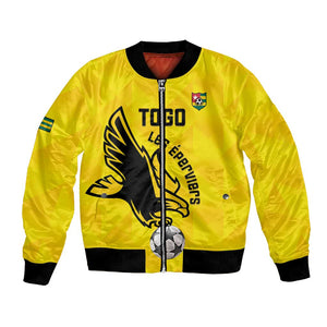 Custom Togo Football Bomber Jacket Go Champions