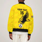 Custom Togo Football Bomber Jacket Go Champions