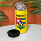 Custom Togo Football 4 in 1 Can Cooler Tumbler Go Champions