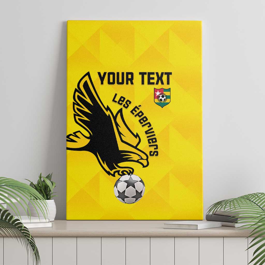 Custom Togo Football Canvas Wall Art Go Champions