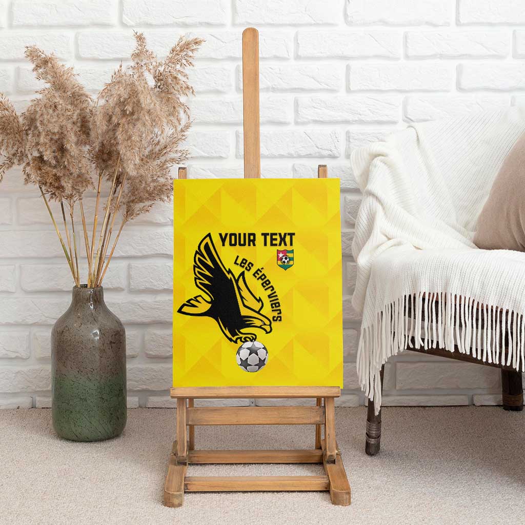 Custom Togo Football Canvas Wall Art Go Champions